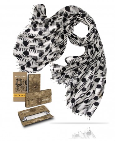 Палантин Женский W40-POINTS/NOIR